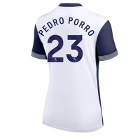 Tottenham Hotspur Pedro Porro #23 Hjemmebanetrøje Dame 2024-25 Kortærmet